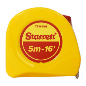Trena Fita de Aco Starrett com Trava 5MTS Amarela