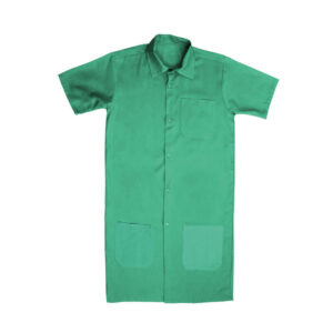 Avental Sarja Elastobor Verde Manga Curta 7/8 Masculino GG