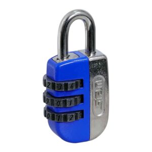 Cadeado com Segredo Stam Life Colors 20mm Azul
