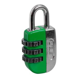 Cadeado com Segredo Stam Life Colors 20mm Verde