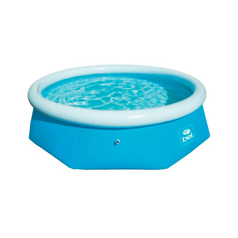 Piscina Inflável Bel Fix Hexagonal 2700 Litros Azul