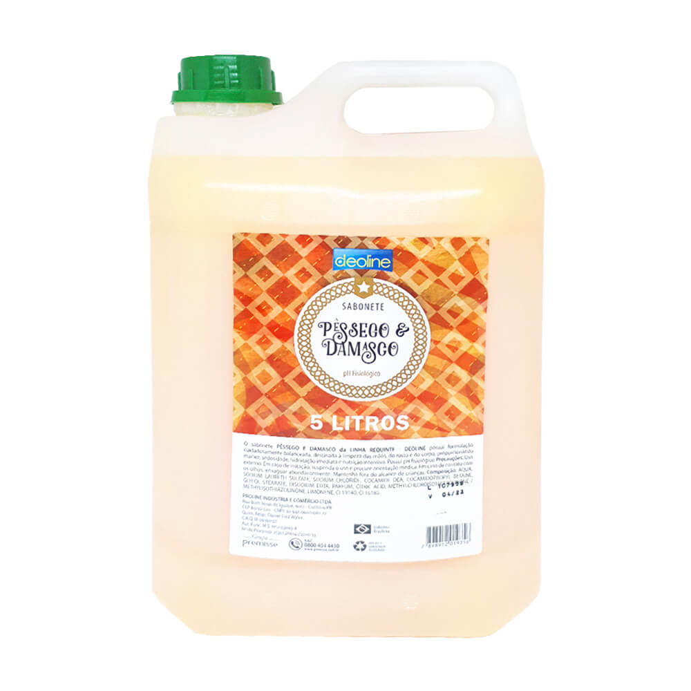 Sabonete Liquido Premisse Deoline Pessego e Damasco 5 Litros