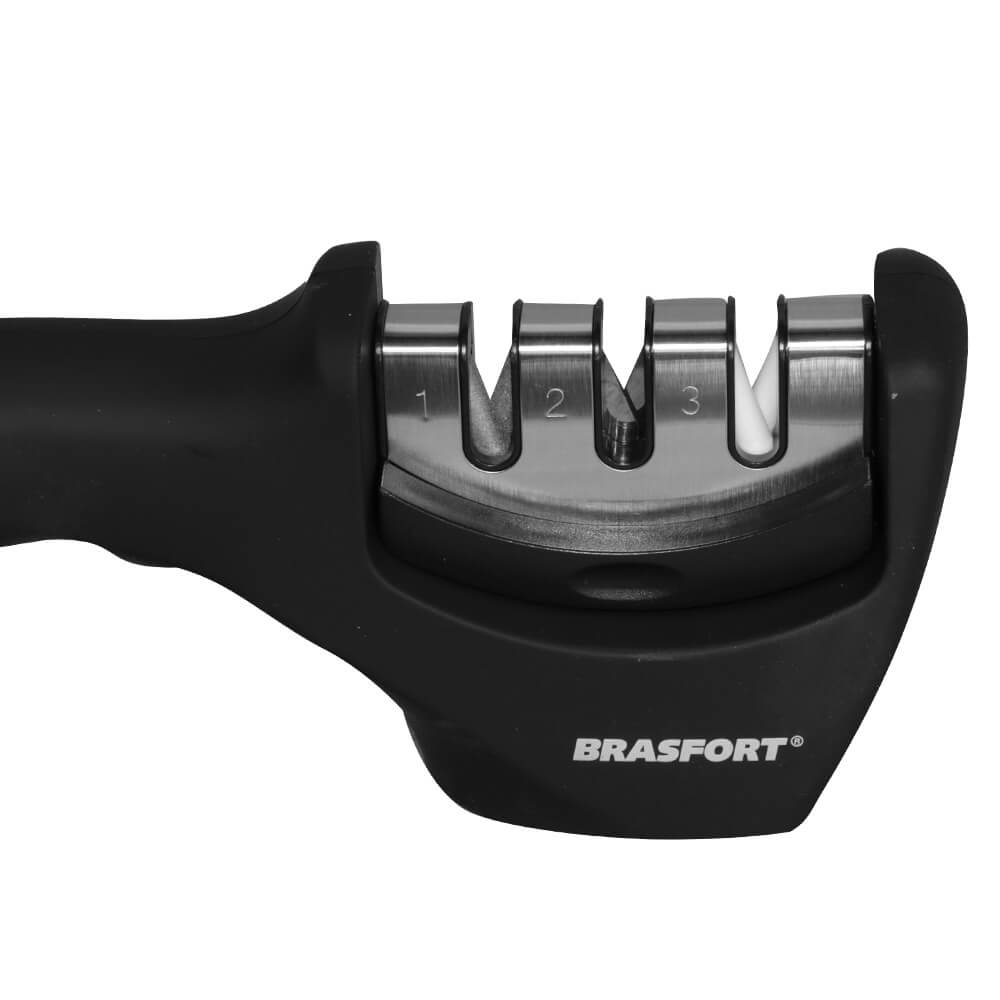 Afiador De Faca Brasfort Master 3 em 1